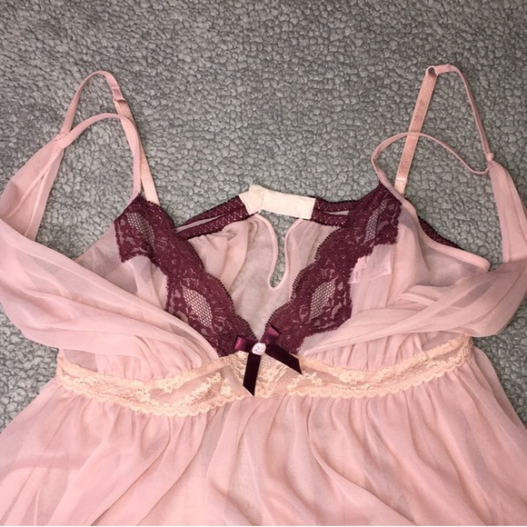 Victoria’s Secret VS Sexy Little Things Sheer Top See Through Sleep Lingerie - Picture 2 of 9